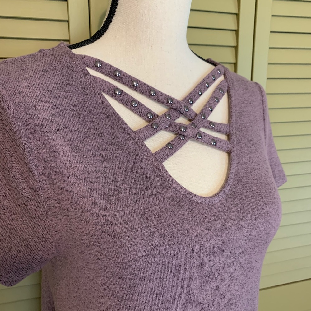 Strappy Tunic Style Top
